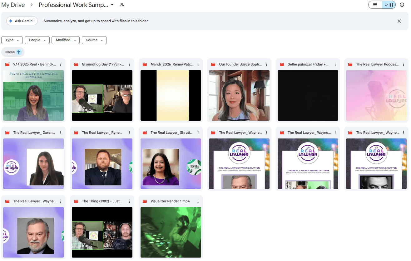 Video Editing and Podcast Production